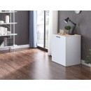 Стол компьютерный SIGNAL DUO дуб/белый